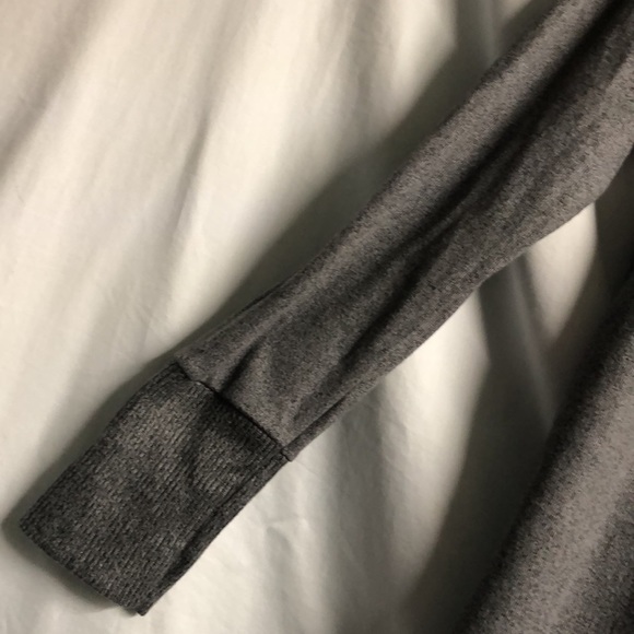 Heather gray time and true medium 8–10 tunic crewneck long sleeved fall top - Picture 6 of 12